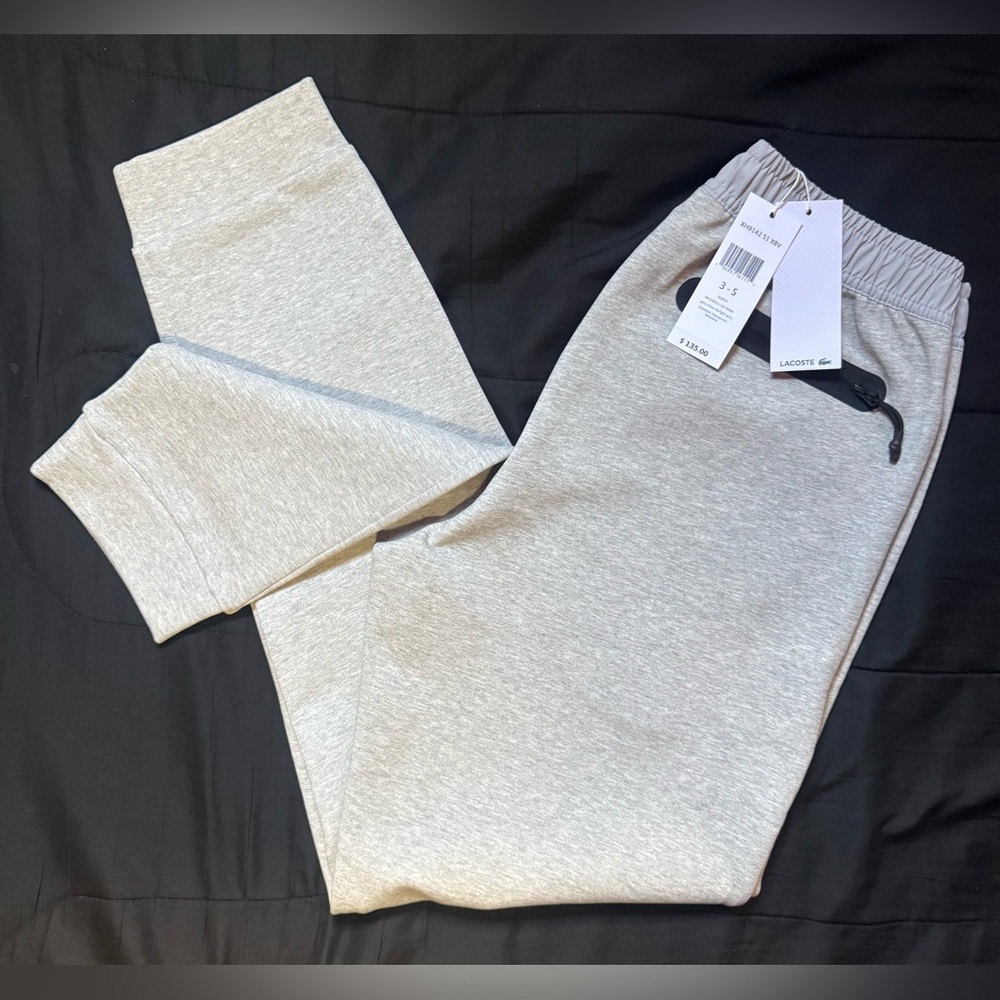 Lacoste Light Gray Kids Joggers
